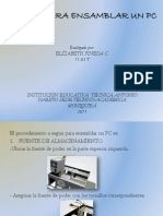 Pasos para Ensamblar Un PC