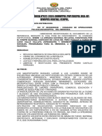 Ot #022-2024-Divopus Ucayali, DC #202400000328jornada Nacional de Lucha, Convocada Por El Comite Nacional Unificado de Luch Del Peru (Conulp) .