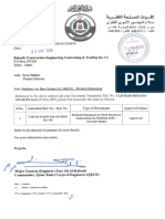 Tab Bah-6656-Ms-Se-00053-R00 Method Statement For Steel Structure Fabrication For Bldg. 6656 Aircraft Shades