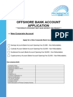 Prominence Bank Bank Account Application Business