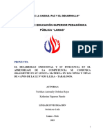 Esquema Perfil de Proyecto