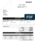 Dazn Invoice