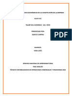 Taller Sobre Hechos Económicos en La Constitución de La Empresa Guia N 01