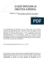 Sesión 2. Teorias Que Explican La Hermeneutica Juridica.