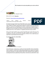 2007 OVIEDO Eduard Huet (1822 - 1882) - Fundador de La Educación Pública para Sordos en Brasil y México