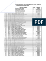 Resultado Consolidado Del Examen de Entrevista 2023 - Puente Piedra