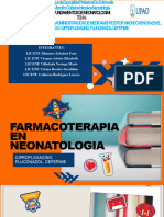 Farmacoterapia en Neonatologia