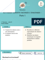 Revisando Números Racionais e Irracionais - Parte 1: Matemática