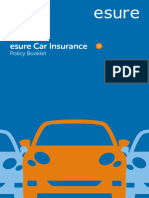 Esure Car Insurance Policy Booklet