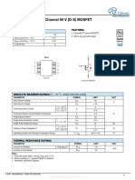 P-Channel 60 V (D-S) MOSFET: Features Product Summary