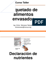 Capitulo III - Etiquetado Nutricional Declaracion VM (Presentacion)