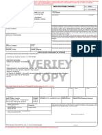 Verify Copy: Non-Negotiable Waybill