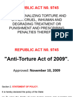 Anti-Torture Law - Uc