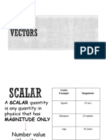 Lecture 2 - Vectors