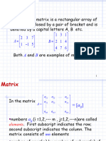 Definition of Matrices