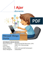 Modul Ajar Bahasa Indonesia - Modul Ajar Bahasa Indonesia Kelas V - Menjadi Warga Dunia - Fase C