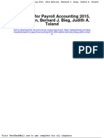 Full Download Test Bank For Payroll Accounting 2015 25th Edition Bernard J Bieg Judith A Toland PDF Full Chapter