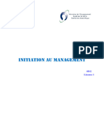 Cours D'initiation Au Management Seg 1 (Etudiant)