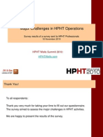 Major Challenges in HPHT Operations