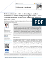 Preformed Intrusion Bulbs On Clear Aligners Facilitate Active Vertical Control in A Hyperdivergent Skeletal Class II Case With Extraction - A Case Report With 4-Year Follow-Up