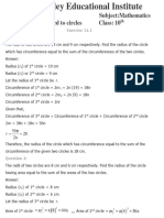 Study Material: U Subject:Mathematics Chapter: Areas Related To Circles Class: 10