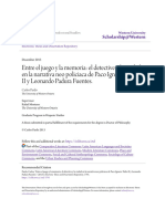 El Detective y La Ciudad en El Neo Policiaco de Leonardo Padura y Paco Taibo II