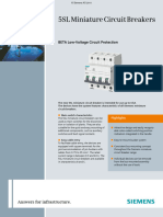 5SL Miniature Circuit Breakers - E10003-E38-9T-B2051-7600