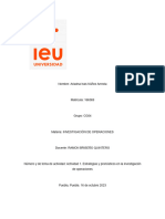 INVESTUGACIÓN DE OPERACIONESActiv 1. Estrategias y Pronósticos en La Investigación de Operaciones