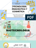 Biotecnología, Farmacéutica y Cosmética