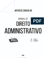 2020 Carvalho Manual Direito Administrativo