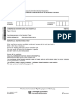 Cambridge International General Certificate of Secondary Education