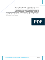 Exposé Accession de La Cote D'ivoire À L'indépendance