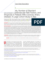 Uric Acid Levels, Number of Standard Modifiabl