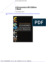 Dwnload Full International Economics 8th Edition Husted Test Bank PDF