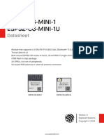 Esp32 c6 Mini 1 - Mini 1u - Datasheet - en