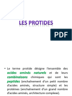 Les Protides Présentation