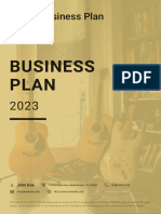 Music Business Plan