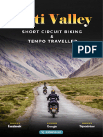 Spiti Valley Summer 2023 - Biking & Tempo Traveller