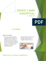 El Ensayo y Mapa Conceptual