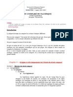 DROIT COMPARÉ DU PACIFIQUE CM S5 2 (Glissé (E) S)