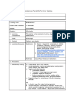 Detailed Lesson Plan (DLP) For Demo Teaching