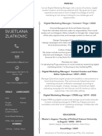 Svjetlana Zlatkovic CV