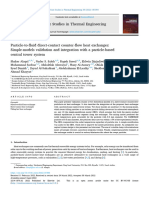 Particle-To-fluid Direct-Contact Counter-Flow Heat Exchanger Simple-Models Validation and Integration With A Particle-Based Central Tower System