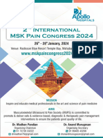 Brochure 2nd International MSK Pain Congress-2024