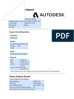 Stress Analysis Report Nozzle Drain Skid