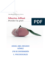 Perder La Piel (Trabajo de Ciencias Psicosociales. Curso 2015-2016)