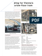 FP 249 02 Steel Casting For Viennas ULF Tram