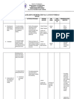 Reading Action Plan On Catch Up Fridays