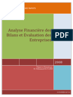 Analyse Financière Des Bilans Et Evaluation Des Entreprises Version Finale