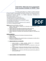 MF1442 - 2 - UD3 - E2O - RV Nº16: "Elaboración de La Programación Didáctica de Una Acción Formativa Vinculada A La UF0320" (Tema 3. Apartado 12.)